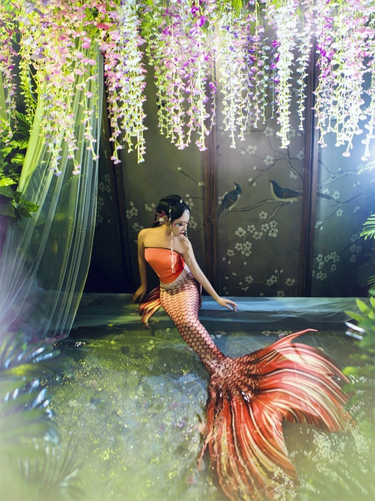 Mackerel Fish Mermaid Tail 5 Orange Mackerel Fish Mermaid Tail 5 Orange