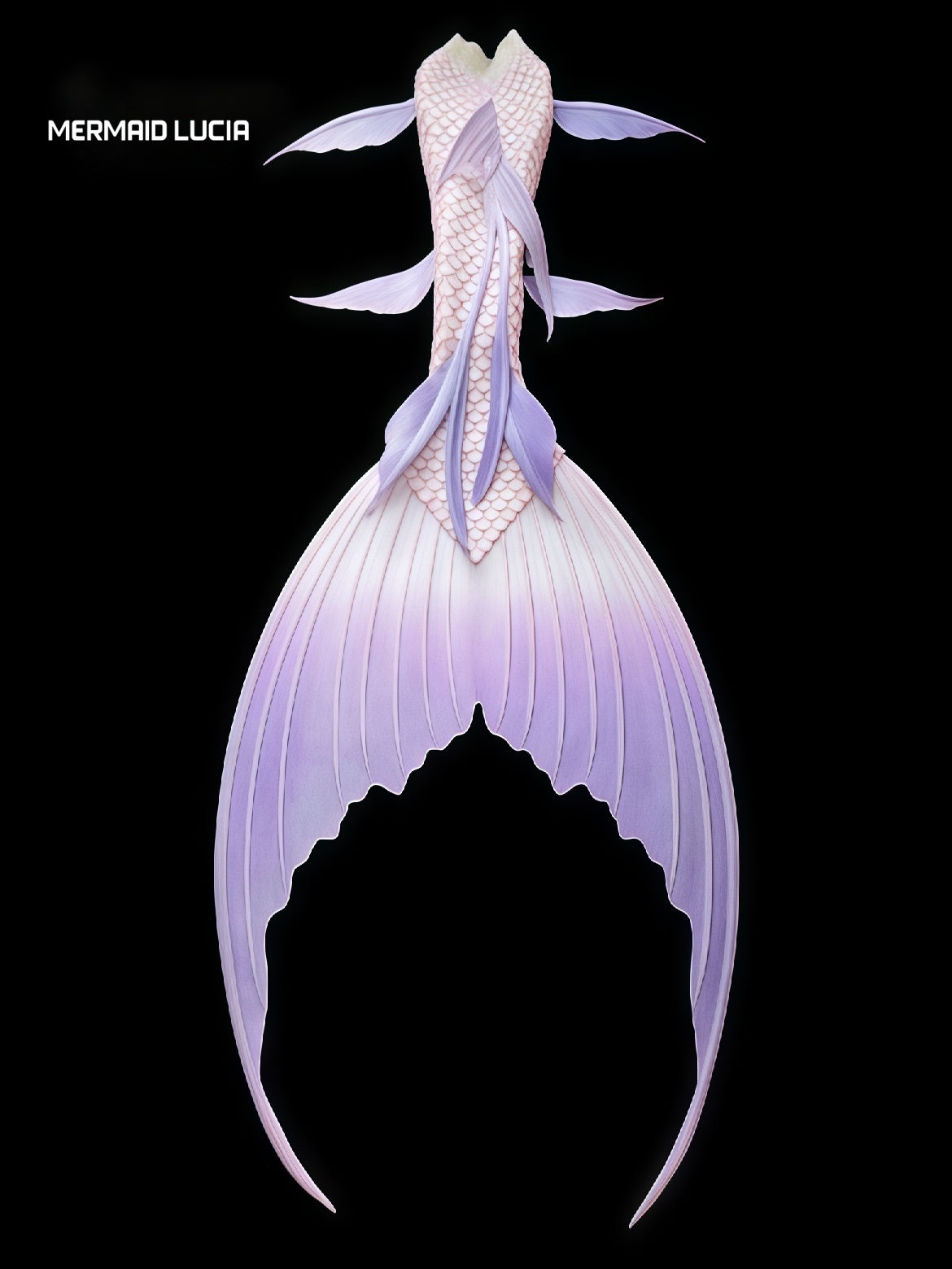 Anemone Waltz 108 ultralight silicone mermaid tail