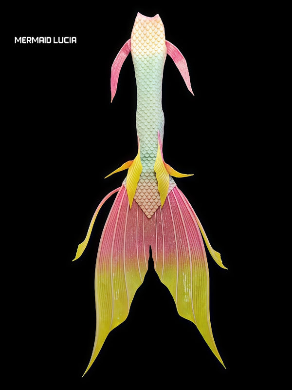 Ultralight Silicone Series Mermaid Merman Tail Beginning of Ocean Dreams Series 10
