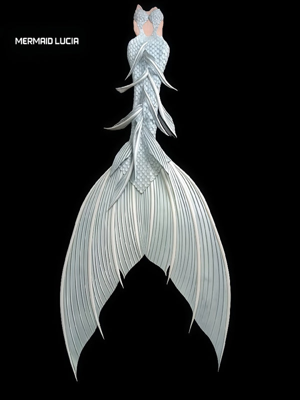 Ultralight Silicone Series Mermaid Merman Tail Beginning of Coral Dance 10