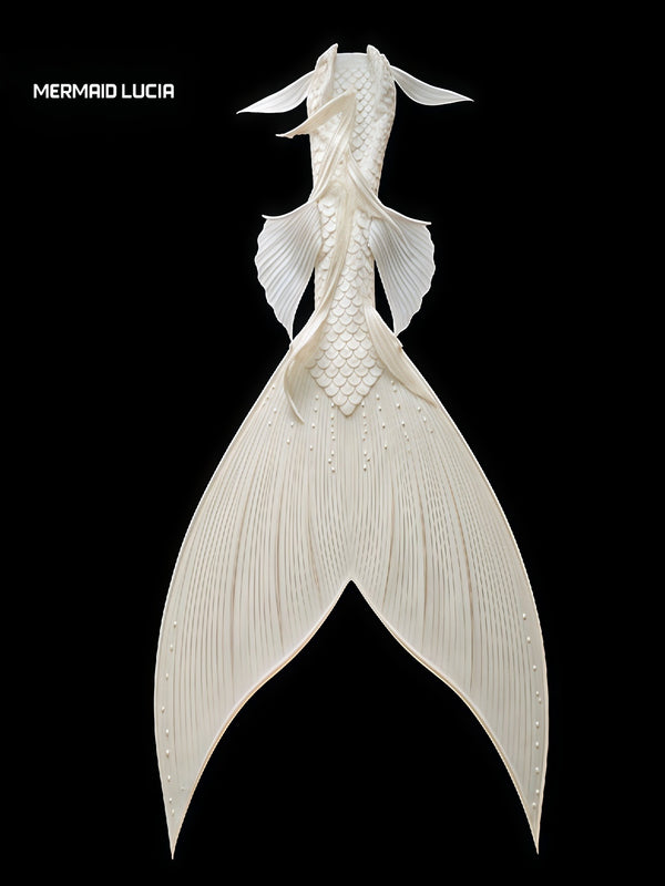 Ultralight Silicone Series Mermaid Merman Tail Beginning of Pearl 10