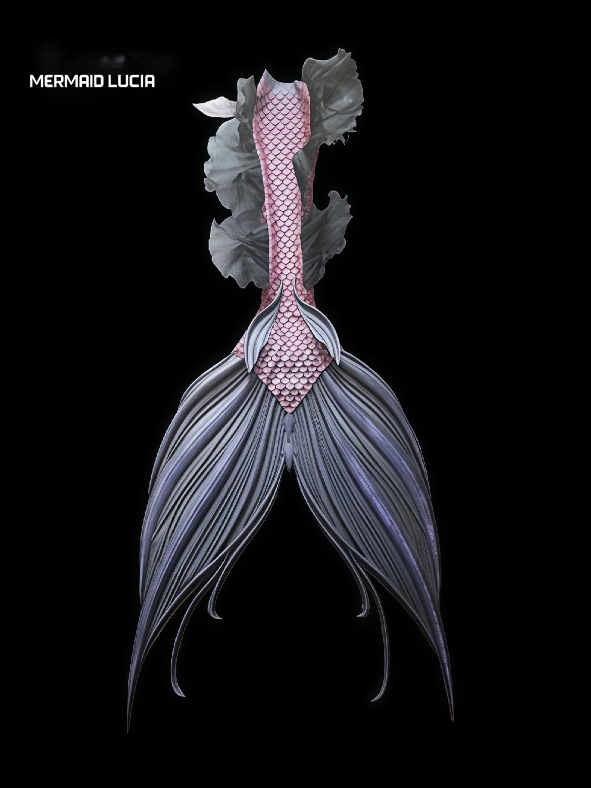 Aquatic Aura 11 ultralight silicone mermaid tail