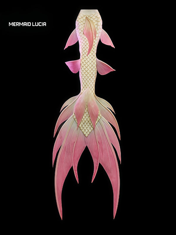 Ultralight Silicone Series Mermaid Merman Tail Beginning of Jade Fountain 11