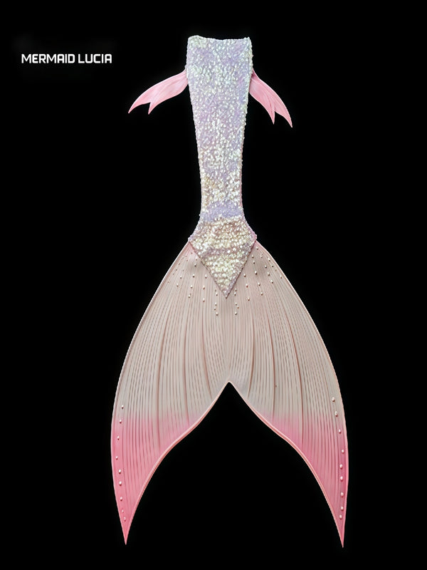 Ultralight Silicone Series Mermaid Merman Tail Beginning of Pearl 11