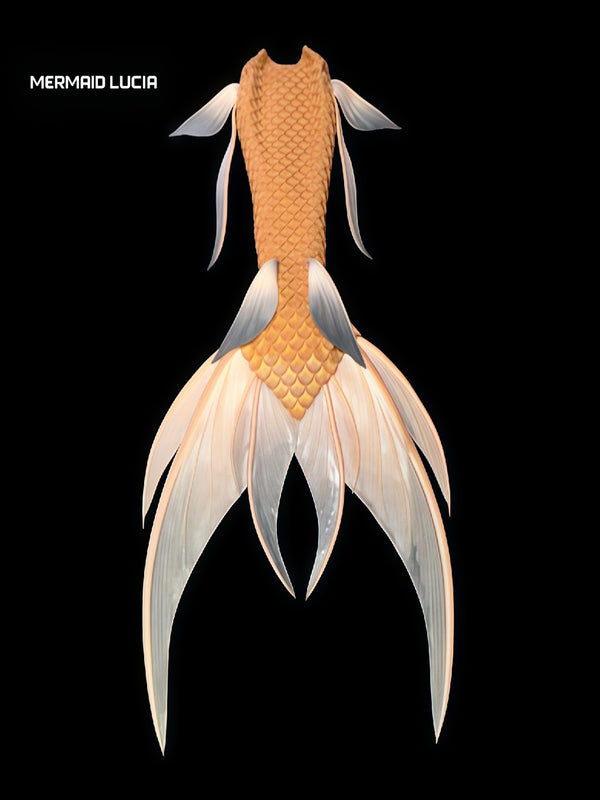 Ultralight Silicone Series Mermaid Merman Tail Beginning of Jade Fountain 13