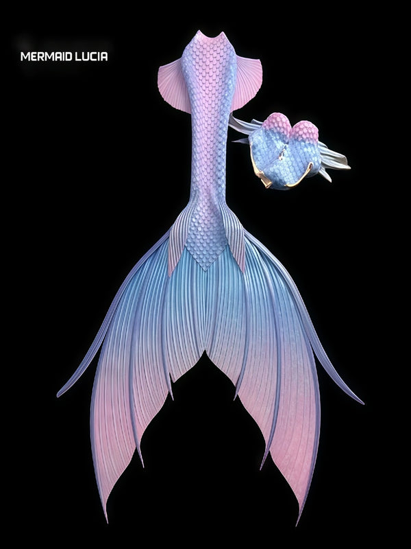 Ultralight Silicone Series Mermaid Merman Tail Beginning of Coral Dance 13