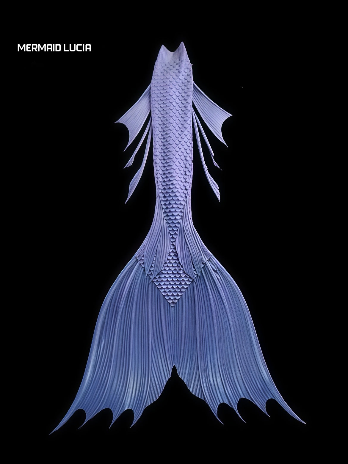 Ultralight Silicone Series Mermaid Merman Tail Beginning of FAIRYTALE SERIES 14 – Image 1
