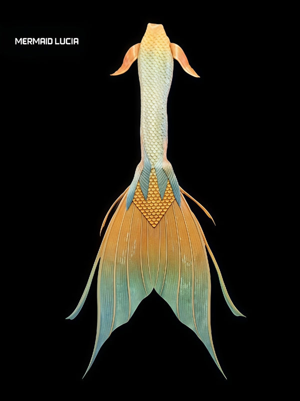 Ultralight Silicone Series Mermaid Merman Tail Beginning of Ocean Dreams Series 14