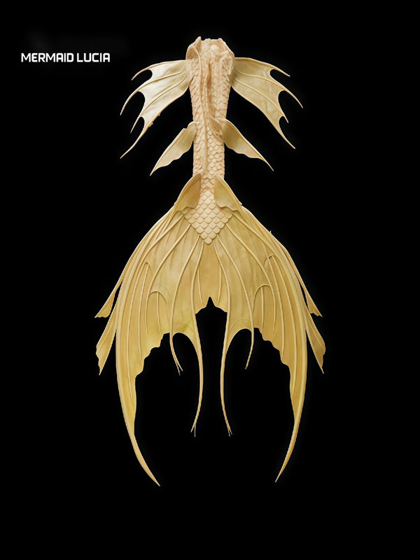 Ultralight Silicone Series Mermaid Merman Tail Beginning of New Anemone Waltz 15