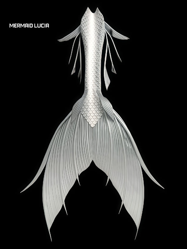 Ultralight Silicone Series Mermaid Merman Tail Beginning of Coral Dance 15