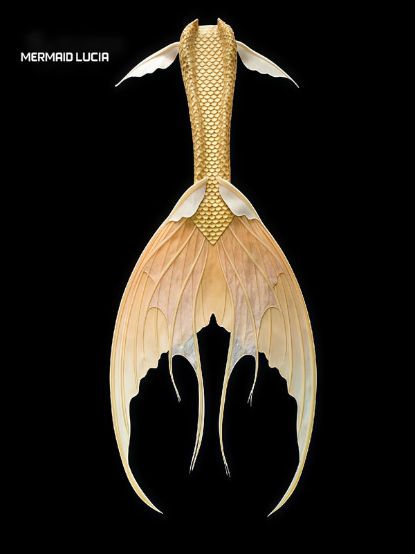 Ultralight Silicone Series Mermaid Merman Tail Beginning of New Anemone Waltz 16