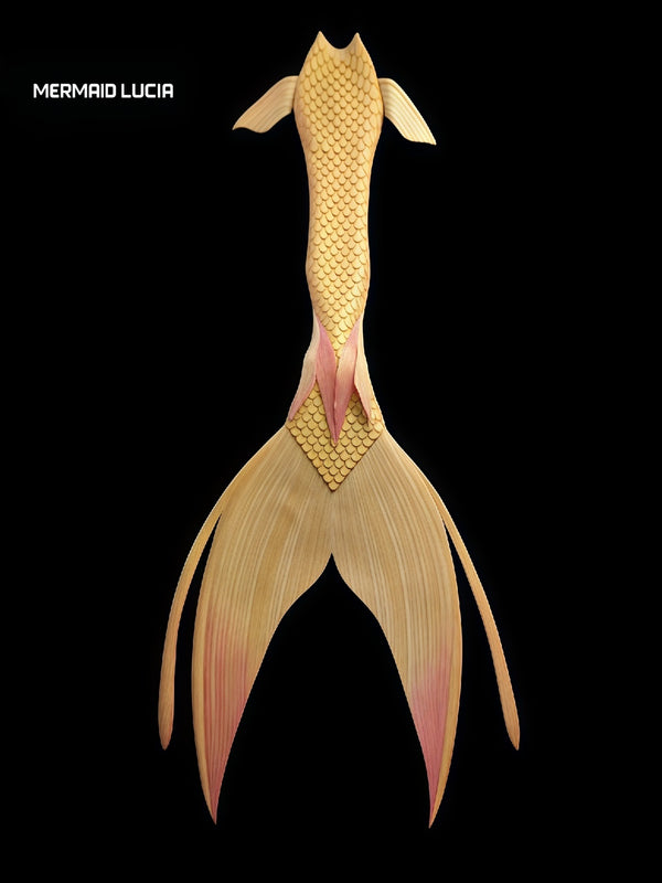 Ultralight Silicone Series Mermaid Merman Tail Beginning of Aqua Aura 17