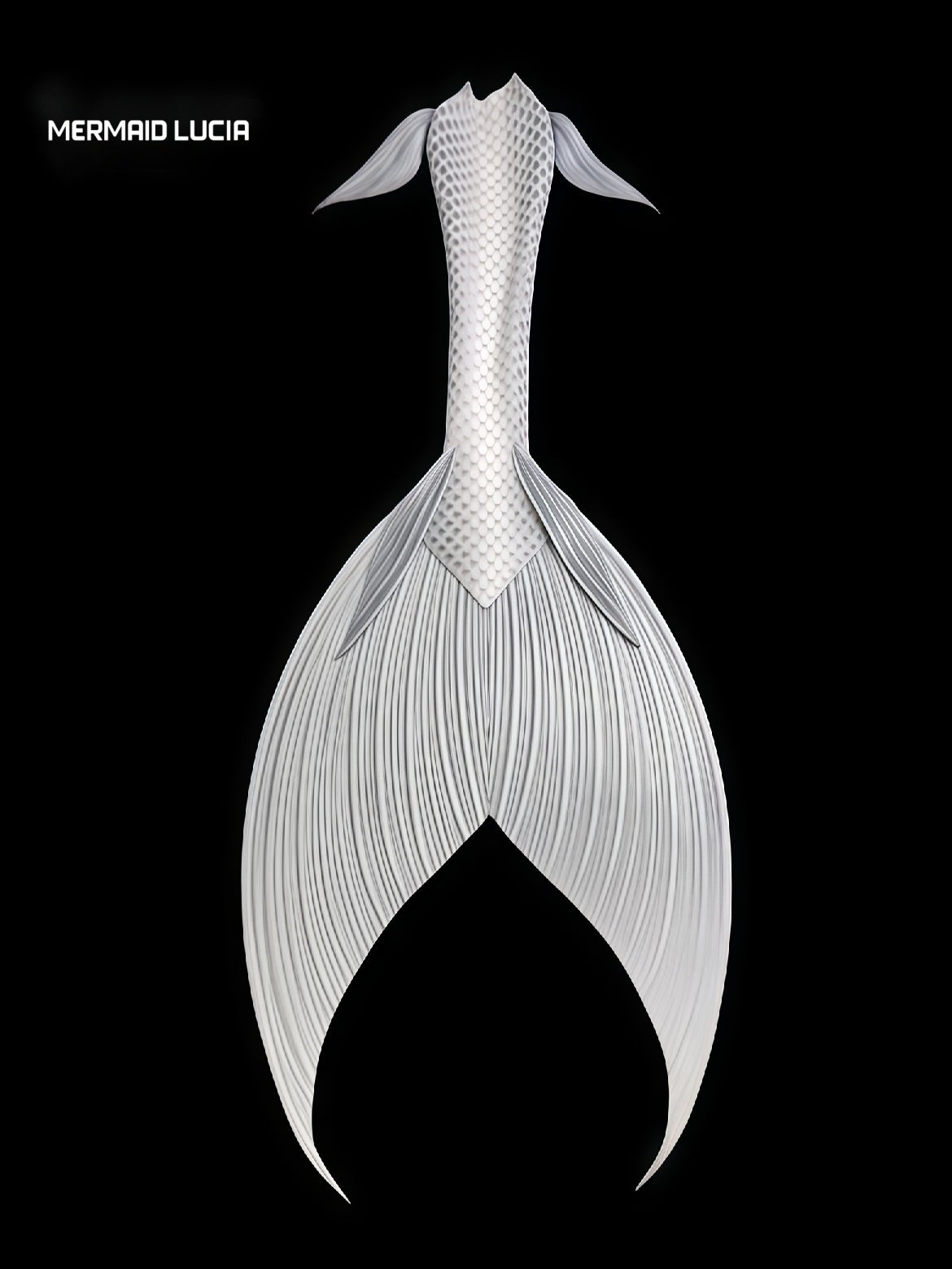 Anemone Waltz 17 ultralight silicone mermaid tail