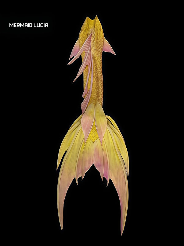 Ultralight Silicone Series Mermaid Merman Tail Beginning of Reef Reverie 17