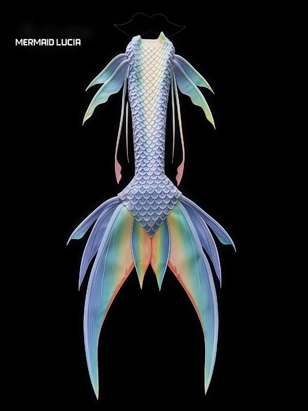 Ultralight Silicone Series Mermaid Merman Tail Beginning of Reef Reverie 18