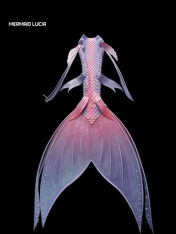 Ultralight Silicone Series Mermaid Merman Tail Beginning of Pearl 18