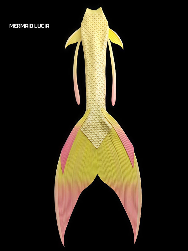 Ultralight Silicone Series Mermaid Merman Tail Beginning of Aqua Aura 18