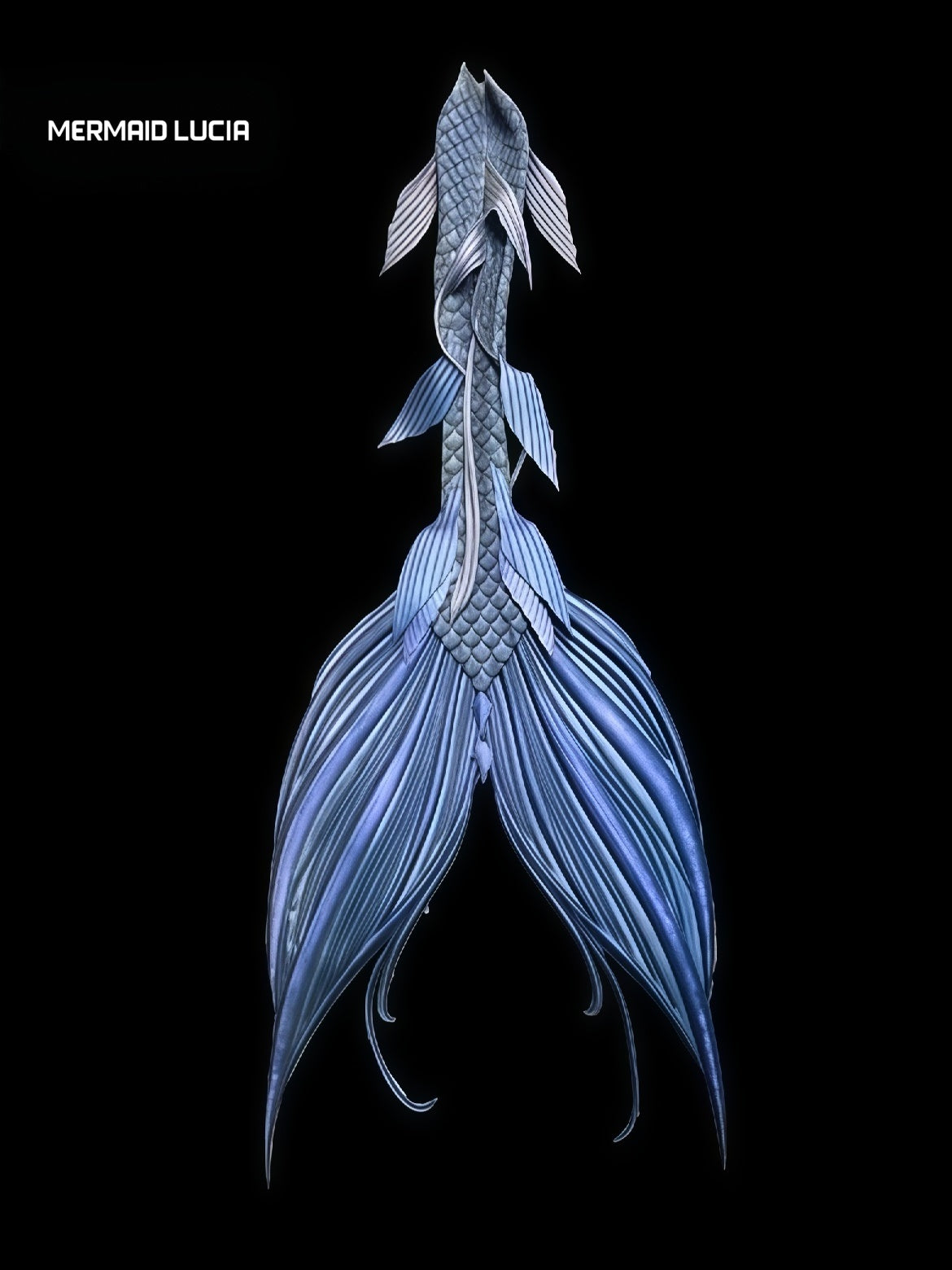 Aquatic Aura 1 ultralight silicone mermaid tail