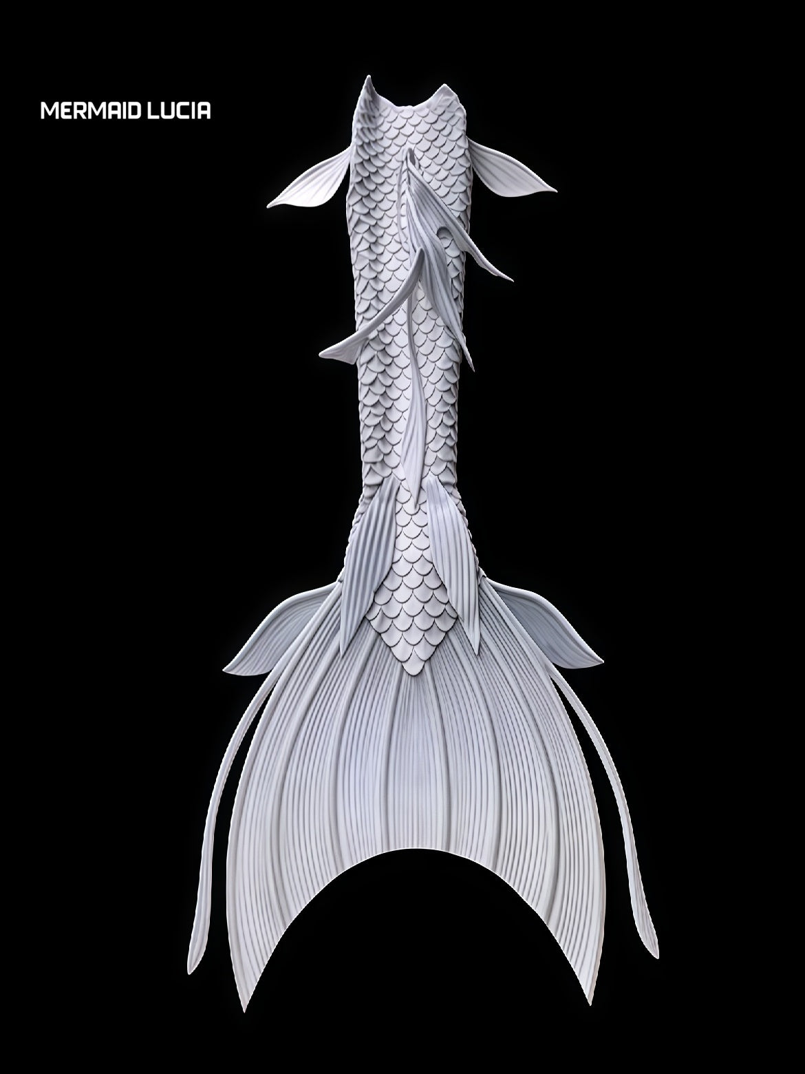 Ultralight Silicone Series Mermaid Merman Tail Beginning of Autumn 2 – Image 1