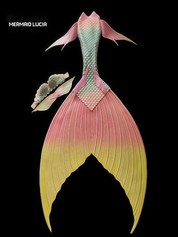 Ultralight Silicone Series Mermaid Merman Tail Beginning of Anemone Waltz 20