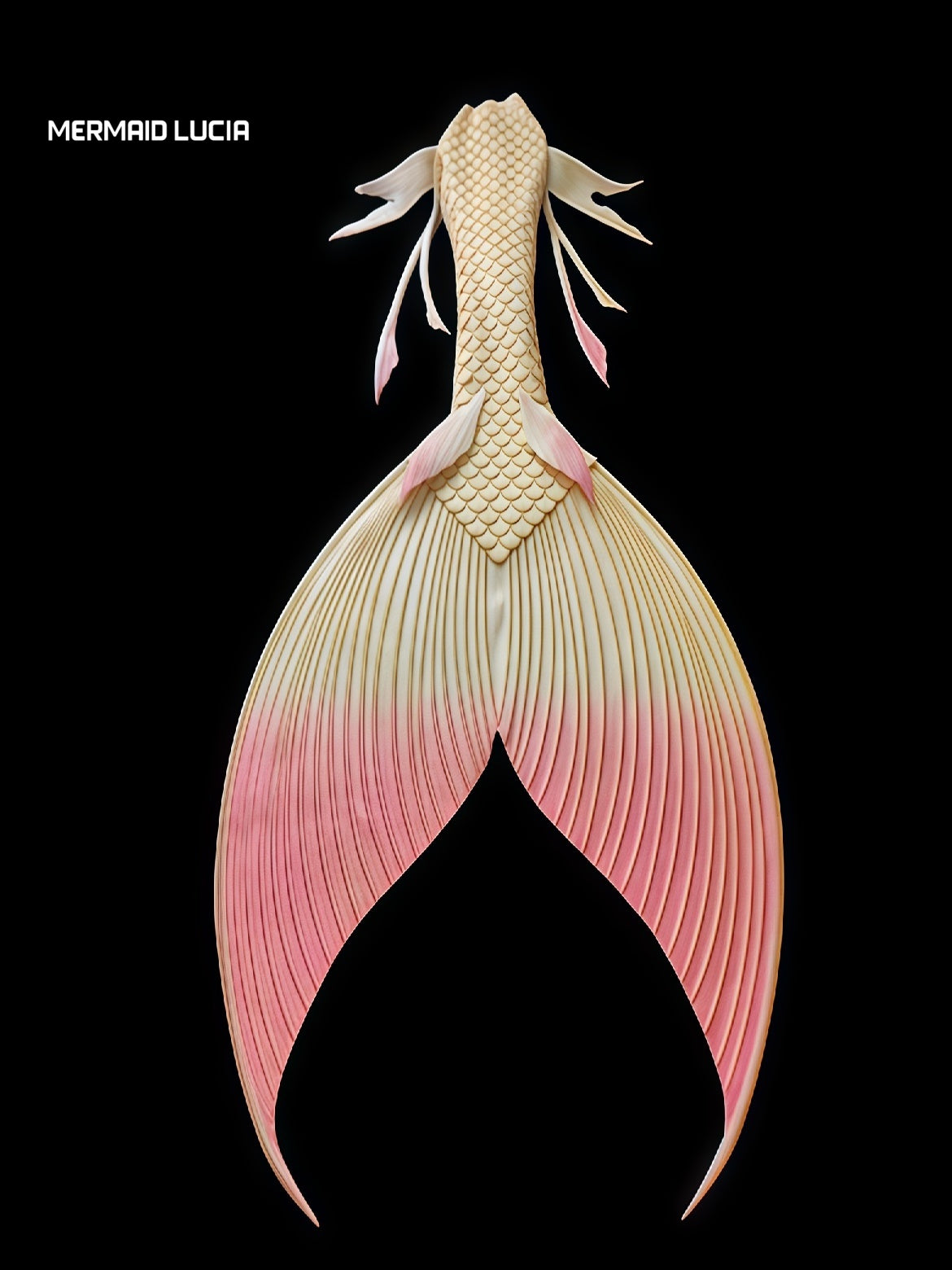 Lantern 20 ultralight silicone mermaid tail