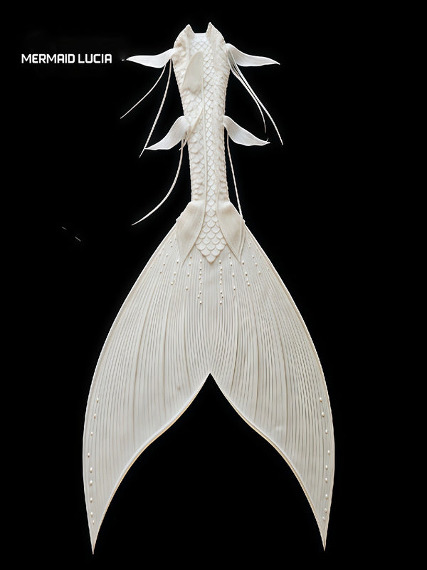 Ultralight Silicone Series Mermaid Merman Tail Beginning of Pearl 20
