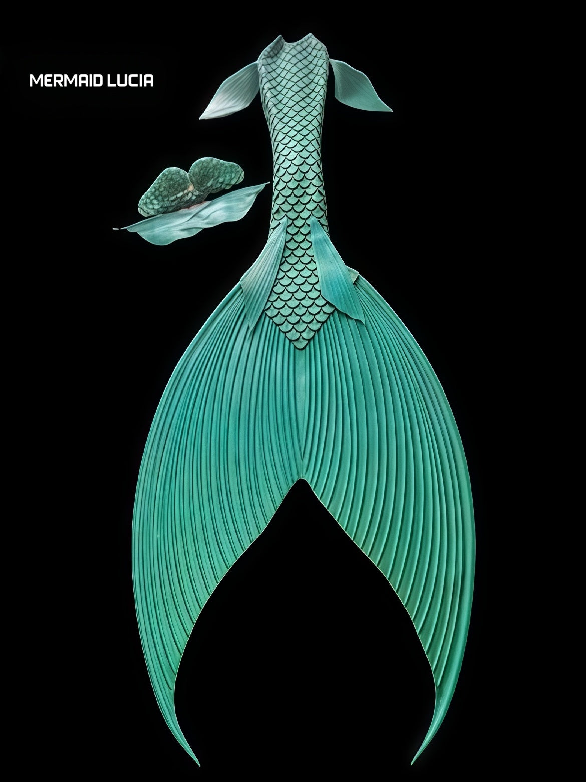 Lantern 22 ultralight silicone mermaid tail