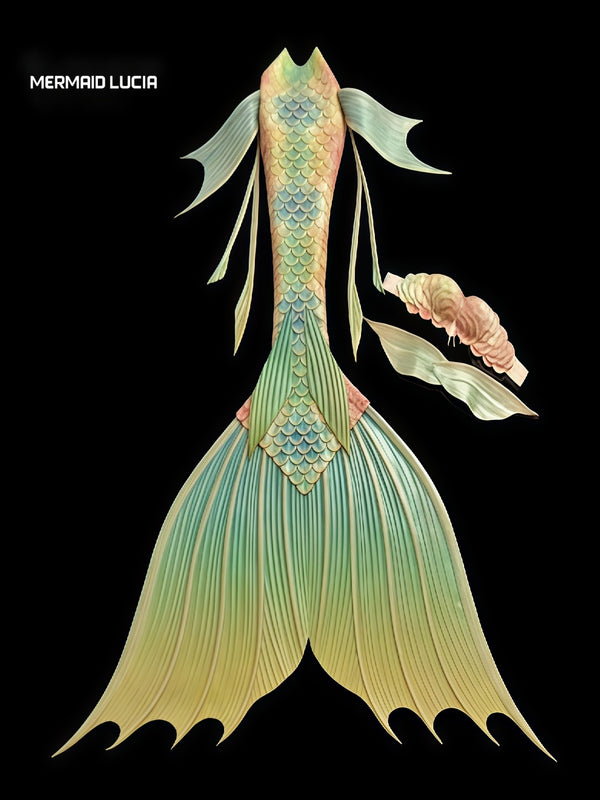 Ultralight Silicone Series Mermaid Merman Tail Beginning of FAIRYTALE SERIES 23