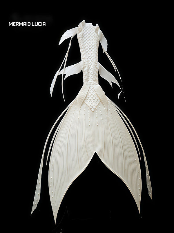 Ultralight Silicone Series Mermaid Merman Tail Beginning of Pearl 23