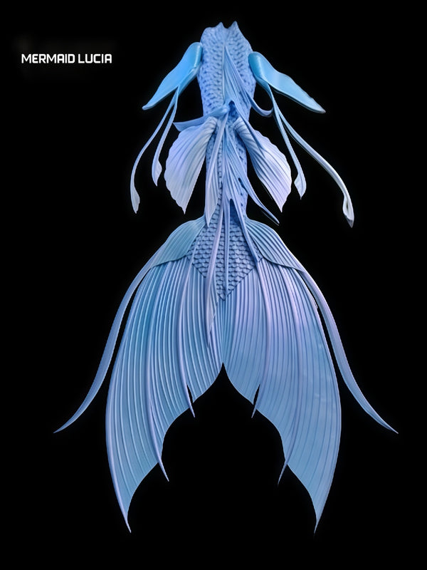 Ultralight Silicone Series Mermaid Merman Tail Beginning of Coral Dance 24