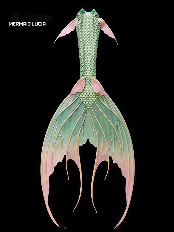 Ultralight Silicone Series Mermaid Merman Tail Beginning of New Anemone Waltz 24