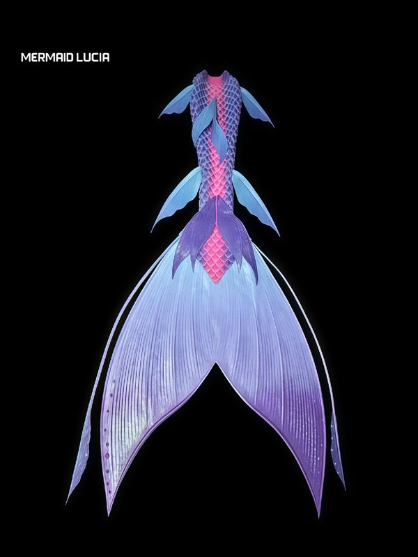 Ultralight Silicone Series Mermaid Merman Tail Beginning of Pearl 25