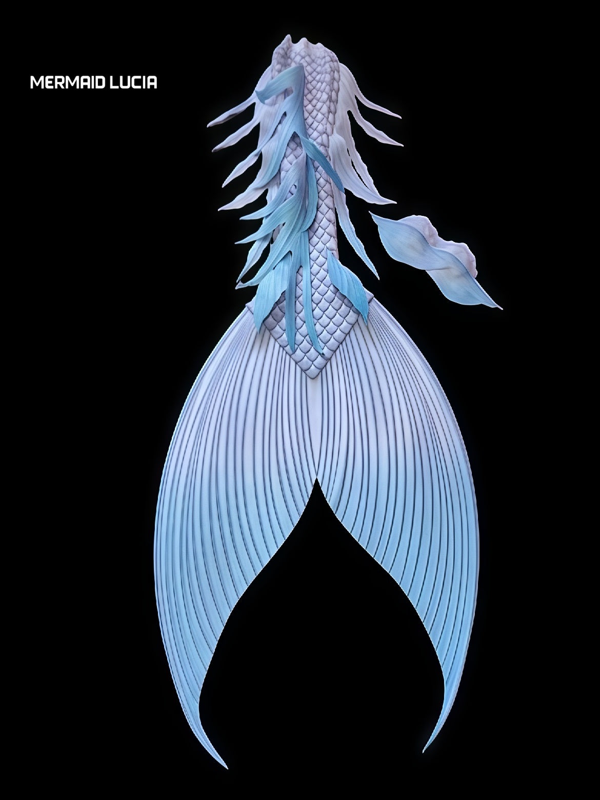 Lantern 26 ultralight silicone mermaid tail