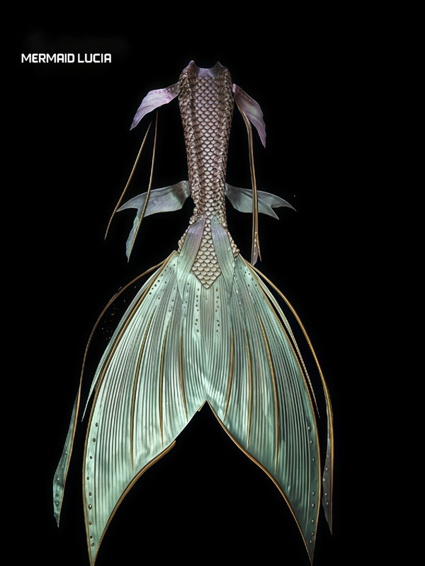 Ultralight Silicone Series Mermaid Merman Tail Beginning of Pearl 26