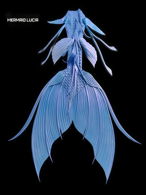 Ultralight Silicone Series Mermaid Merman Tail Beginning of Coral Dance 27