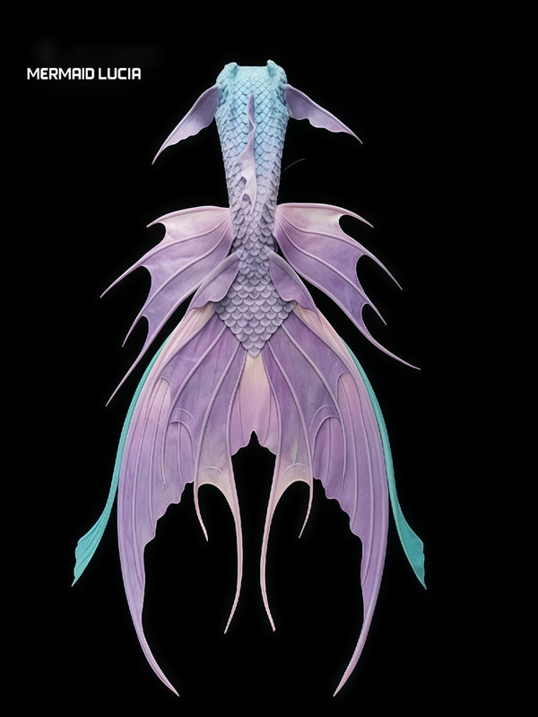 Ultralight Silicone Series Mermaid Merman Tail Beginning of New Anemone Waltz 28