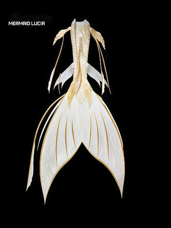 Ultralight Silicone Series Mermaid Merman Tail Beginning of Pearl 28