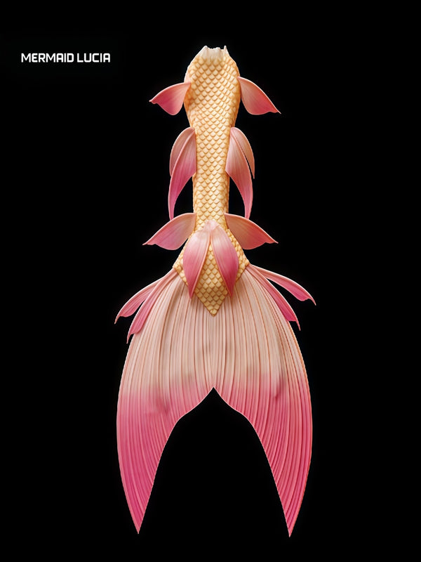 Ultralight Silicone Series Mermaid Merman Tail Beginning of Anemone Waltz 29