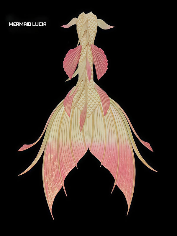 Ultralight Silicone Series Mermaid Merman Tail Beginning of Coral Dance 29