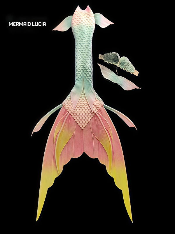 Ultralight Silicone Series Mermaid Merman Tail Beginning of Siren Song 2