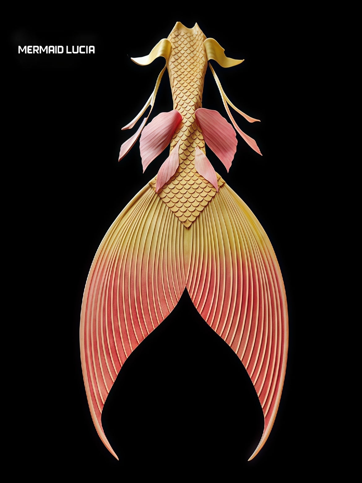 Lantern 30 ultralight silicone mermaid tail