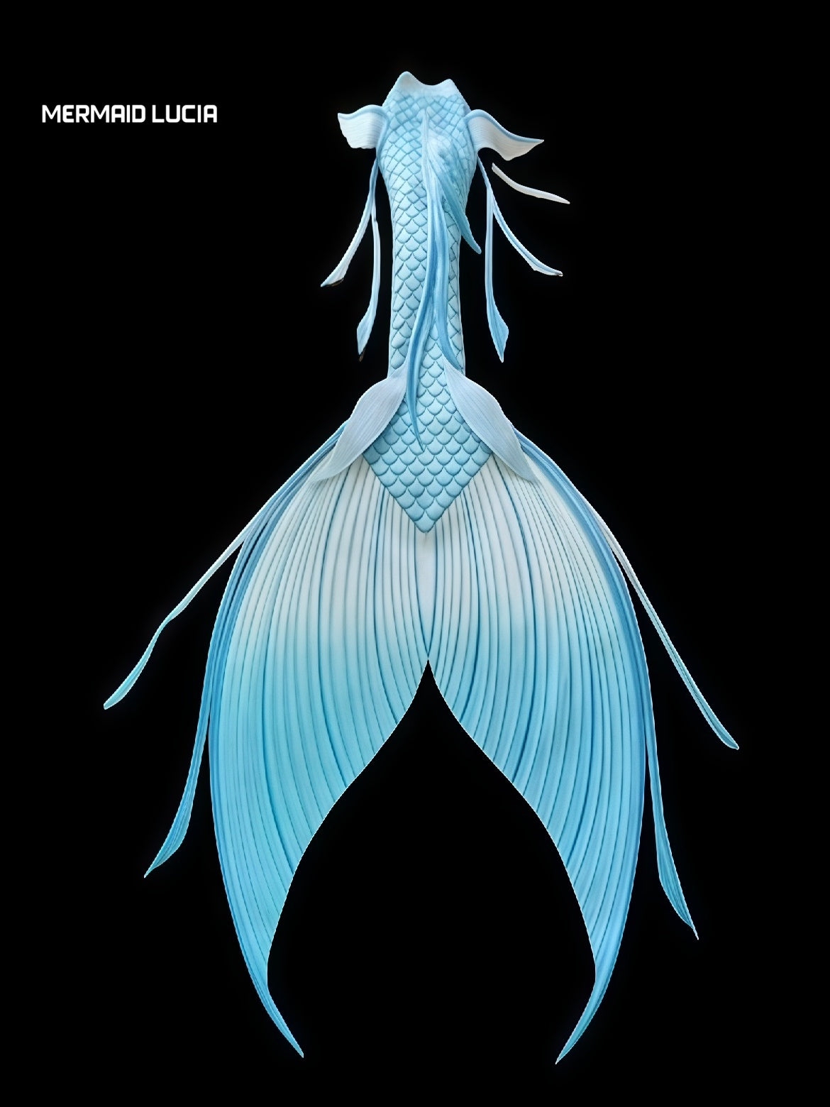 Lantern 31 ultralight silicone mermaid tail
