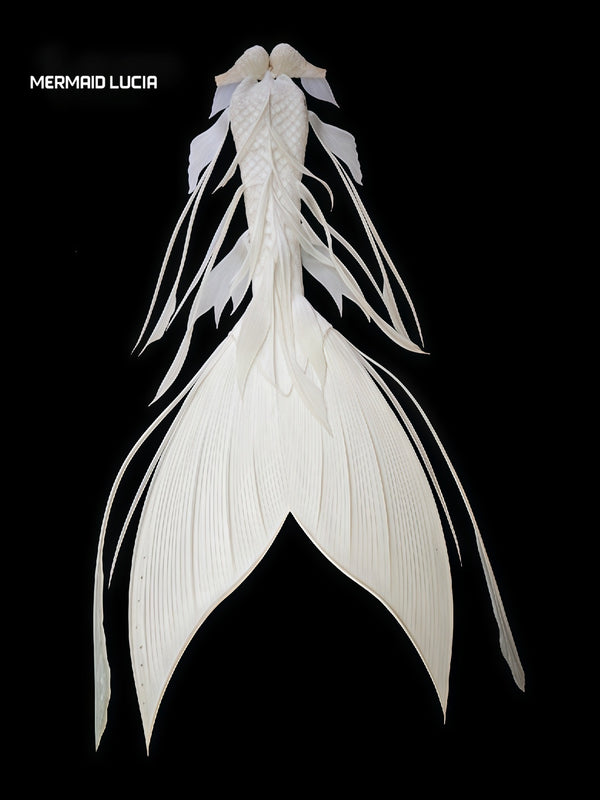 Ultralight Silicone Series Mermaid Merman Tail Beginning of Pearl 32