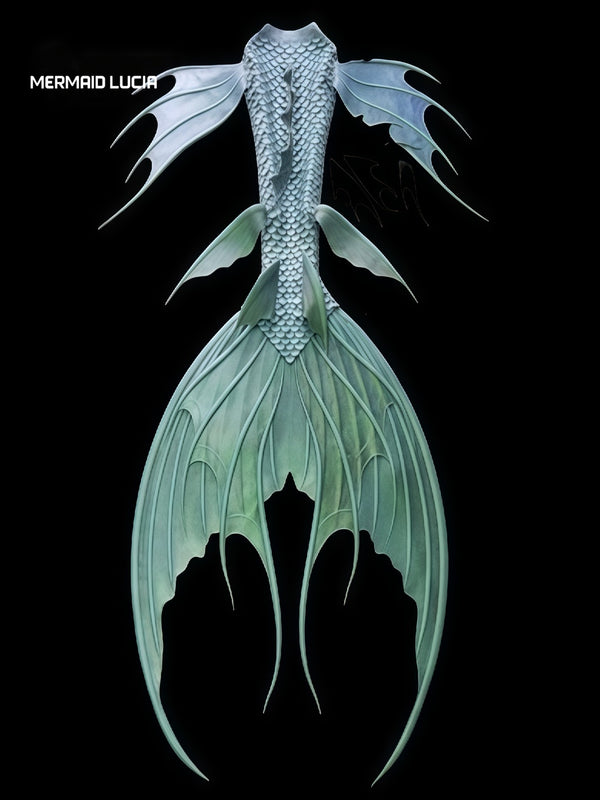 Ultralight Silicone Series Mermaid Merman Tail Beginning of New Anemone Waltz 34