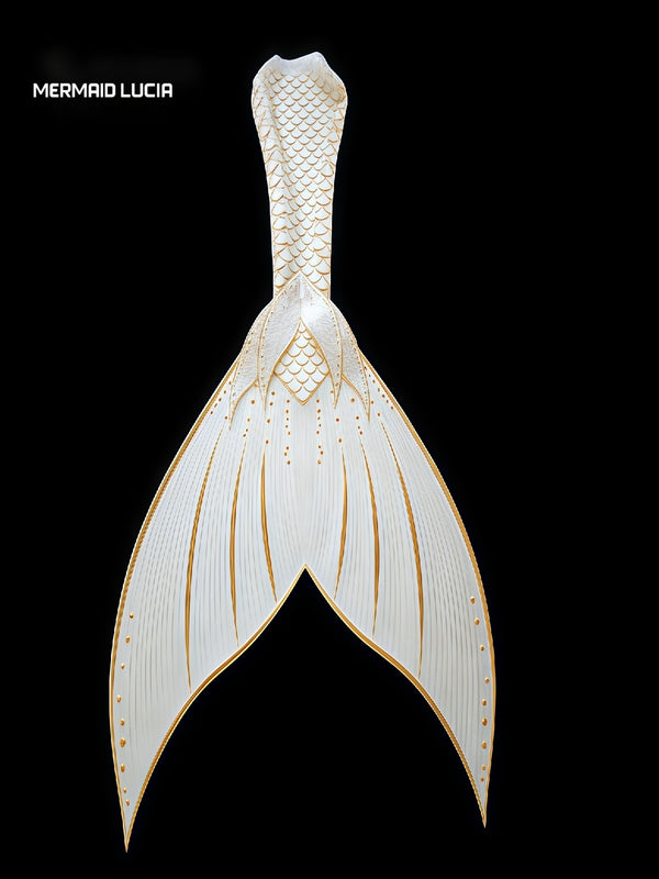 Ultralight Silicone Series Mermaid Merman Tail Beginning of Pearl 34