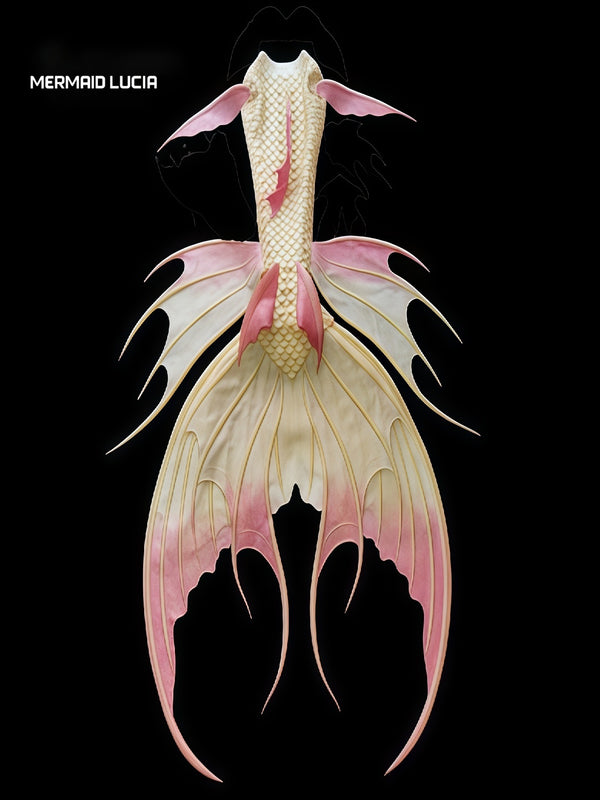 Ultralight Silicone Series Mermaid Merman Tail Beginning of New Anemone Waltz 35