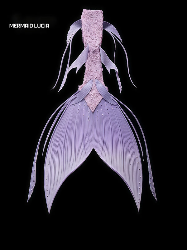 Ultralight Silicone Series Mermaid Merman Tail Beginning of Pearl 36