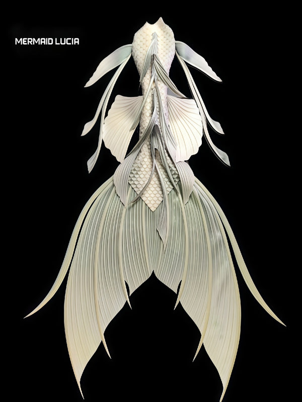 Ultralight Silicone Series Mermaid Merman Tail Beginning of Coral Dance 36