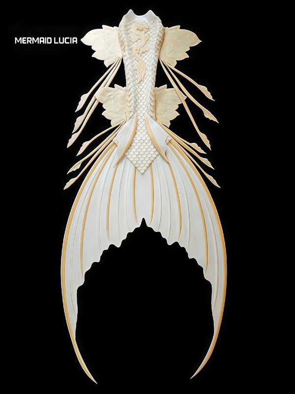 Ultralight Silicone Series Mermaid Merman Tail Beginning of Anemone Waltz 36