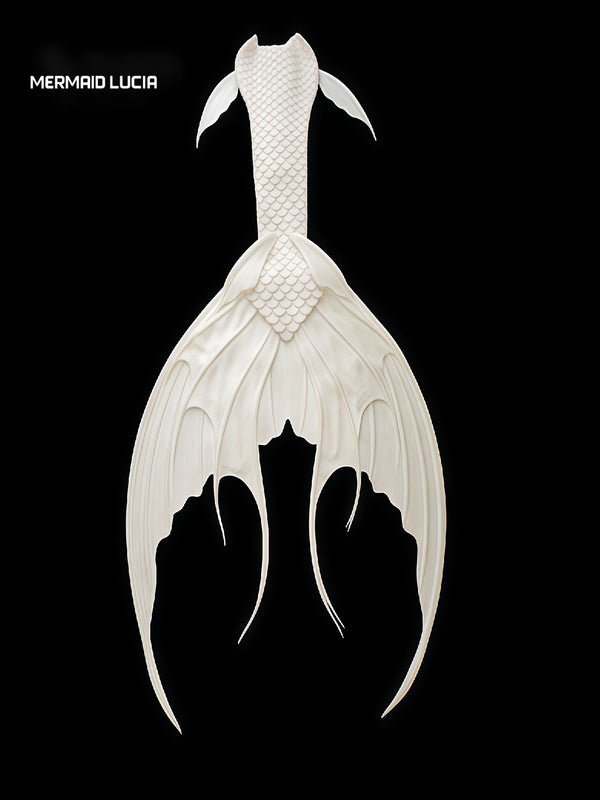 Ultralight Silicone Series Mermaid Merman Tail Beginning of New Anemone Waltz 37